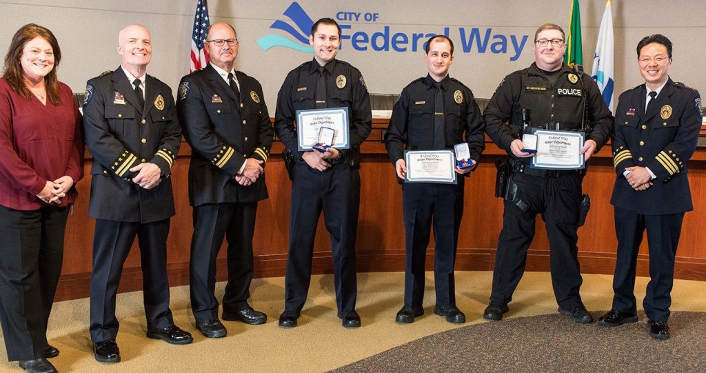 Federal Way Police Department recognizes employees
