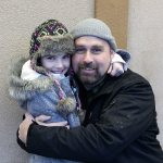 Sienna Braun with donor Dean Grainger at Federal Way&rsquo;s Tokyo Steak House on Friday, Dec. 9. RAECHEL DAWSON, the Mirror