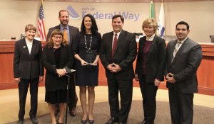 Councilwoman Kelly Maloney says goodbye