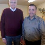From left, Bob Wroblewski and Byron Hiller. Contributed photo