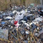 Propane tanks exploded in a pile of debris that was one fire Tuesday morning. Courtesy of South King Fire and Rescue