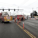 South King Fire and Rescue are responding to a gas leak between South 352nd Street and South 348th Street. Courtesy of South King Fire and Rescue