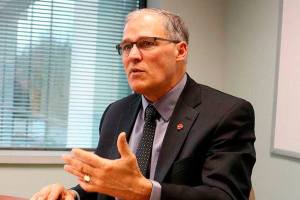 Gov. Inslee discusses education, science and Trump with media