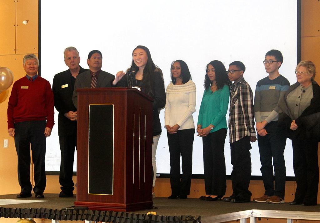 Alyssa Tran is the first to win the Representative Roger Freeman Memorial Award. RAECHEL DAWSON, the Mirror