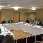 Mayor Jim Ferrell and Federal Way City Council members hosted the annual legislative priorities breakfast, Dec. 15. Courtesy of city of Federal Way