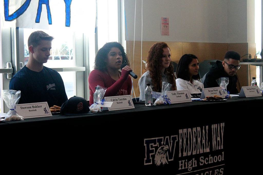 Federal Way rich with college-bound athletes on 2017 Signing Day