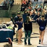 Decatur gymnast Catherine Huynh reached the balance beam finals on Saturday, Feb. 18, where she placed 14th in the event. Photo courtesy of Federal Way Public Schools