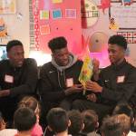 Federal Way basketball reads “Pete the Cat” at Adelaide