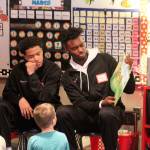 Federal Way basketball reads “Pete the Cat” at Adelaide
