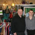 Michael Kennish stands with Shaun McCartney at The Hoarders Attic, 33320 Pacific Highway S. Suite 102A in Federal Way. RAECHEL DAWSON, the Mirror