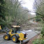 Damage from a mudslide on Southwest Dash Point Road, March 16, has cost the city $40,000 in repairs and mitigation, thus far. The road reopened Wednesday. Courtesy city of Federal Way