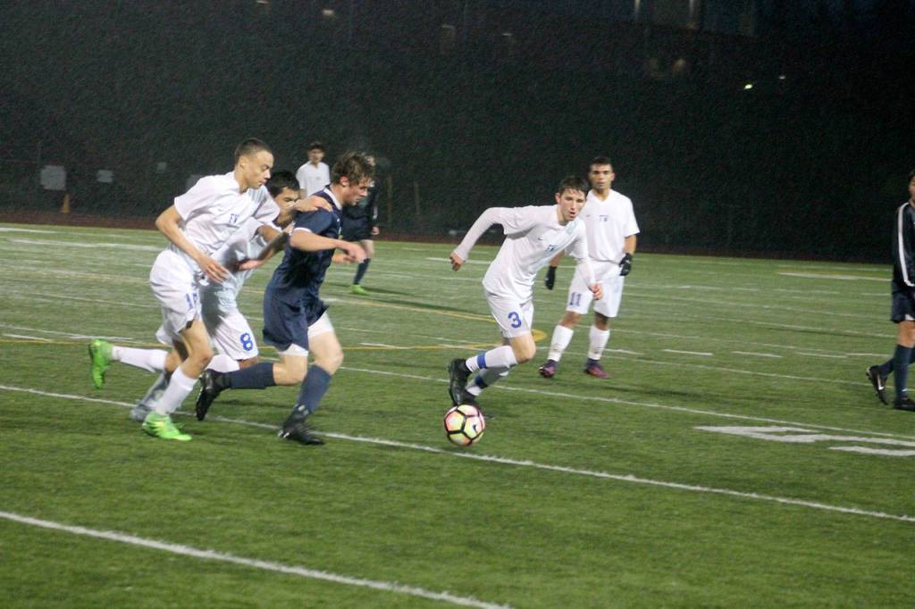 Beamer secured a 3-2 win over Federal Way on March 17 when senior Austin Stafford scored his first goal of the season in the 67th minute. JEROD YOUNG, the Mirror