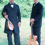 Kevin Saville, left, and Andy House-Higgens will perform and present &ldquo;Music of the 1800s&rdquo; in period attire at the Historical Society of Federal Way&rsquo;s &lsquo;Arts Come to West Hylebos Wetlands Park&rsquo; event, Saturday. Contributed photo                                Kevin Saville, left, and Andy House-Higgens will perform and present &ldquo;Music of the 1800s&rdquo; in period attire at the Historical Society of Federal Way&rsquo;s &lsquo;Arts Come to West Hylebos Wetlands Park&rsquo; event, Saturday. Contributed photo