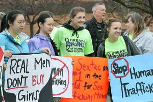 Walk/run seeks to ‘break the chains of human trafficking’