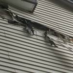 Lightning struck Greystone Meadows Apartments Friday afternoon, damaging the outer and exterior walls. Photos courtesy of South King Fire and Rescue