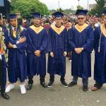 Members of the Decatur High School class of 2017 pose for a photo at the graduation ceremonies Saturday at the Tacoma Dome. Photo courtesy Federal Way Public Schools