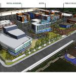 A rendering of Cadius Partners Limited&rsquo;s proposal for the development of a hotel near the Performing Arts and Event Center. Courtesy of city of Federal Way