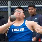 Federal Way shot putter Tony Chan has spent the last two years striving for a legacy in honor of his late grandfather. Photo courtesy of Tony Chan