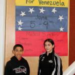 Alejandro Rodriguez and Sophia Martinez will hold a medical supplies drive called Hope and Health for Venezuela from June 5-9. The drive will help Venezuelans who face food shortages and increased violence during the current political and economic crises. RAECHEL DAWSON, the Mirror