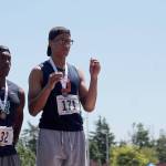 Decatur&rsquo;s Kemuel Santana won the 200-meter dash at the 4A state championships at Mt. Tahoma High School. JEROD YOUNG, the Mirror