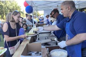 Residents turn out for annual Kiwanis Salmon Bake