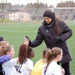 Jenna Peterson has found a home and a calling through coaching three teams within Federal Way FC. Courtesy of Rod Bell