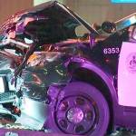Officer injured after DUI suspect hits police cruiser