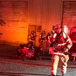 South King Fire and Rescue responded to a blaze early Thursday at 37300 Pacific Highway S. in Federal Way. Courtesy photo