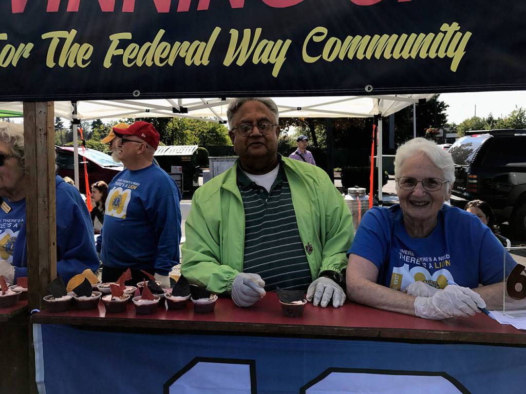 The Federal Way Lions Club and Billy McHale&rsquo;s restaurant were among the teams at the Sept. 23 Chili Cook-off. Photo by Andy Hobbs, the Mirror