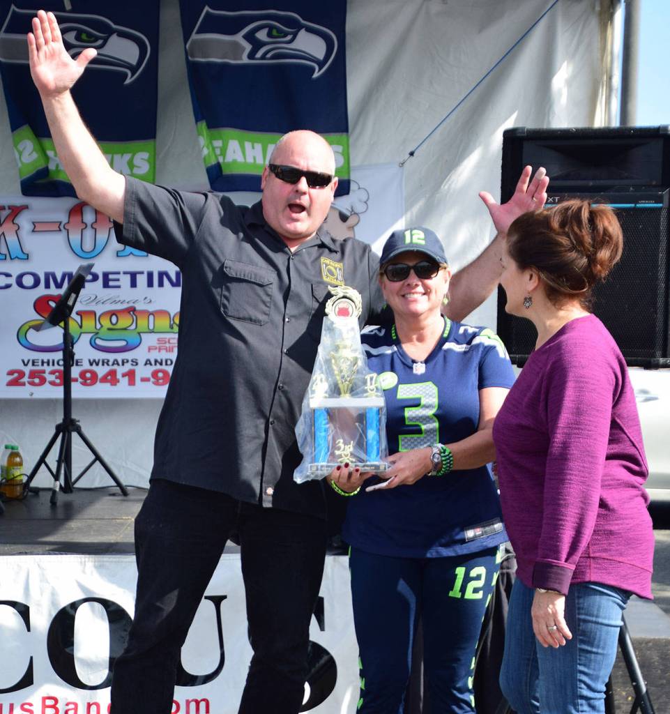 Communities In Schools and Cafe Pacific Catering won third place at the Federal Way Farmers Market&rsquo;s Chili Cook-off. Photo courtesy of Bruce Honda
