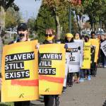 Community members participate in annual Walk for Freedom