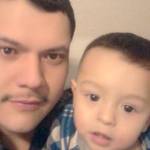 David Cabrera, 24, of Federal Way, shown with his son David Nathaniel, was shot and killed in Kent on Nov. 2. Photo courtesy Cabrera family via GoFundMe