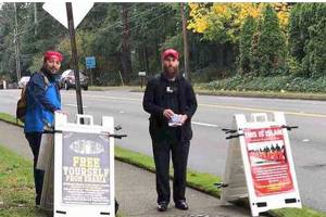 Protests at Islamic Center lead to alleged assault