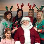 Santa drops by HomeStreet Bank in Federal Way
