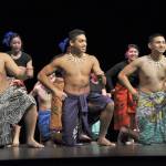 Federal Way High Schools Pacific Islander Club performs a traditional dance. Heidi Sanders, the Mirror