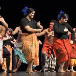 Federal Way High Schools Pacific Islander Club performs a traditional dance. Heidi Sanders, the Mirror