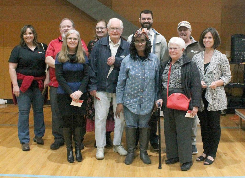 The Mirrors Citizens of the Month for 2017 were recognized during the event. Jessica Keller, the Mirror