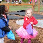 Children hunt for 6,000 eggs at Light of Christ Community Garden