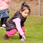 Children hunt for 6,000 eggs at Light of Christ Community Garden