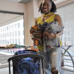 Zakiya Cita, owner of The Chayah Movement – a company focused on sustainable fashion, collects unwanted clothing that is then repurposed or recycled. HEIDI JACOBS, the Mirror