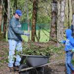 Volunteers beautify Celebration Park
