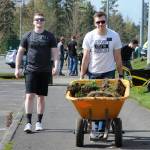 Volunteers beautify Celebration Park
