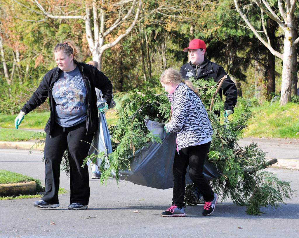 Volunteers beautify Celebration Park