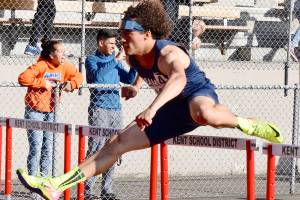 Todd Beamer Koby Okezie takes first in 110-, 300-meter hurdles at NPSL meet