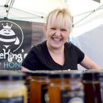 BeeKings Raw Honey of Puyallup is one of the vendors who kicked off the 15th season of the Federal Way Farmers Market last Saturday. Courtesy Bruce Honda