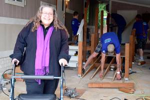 Federal Way woman gets new wheelchair ramp