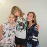 Cora Kaspersen, left, and Katherine Cadena, right, met Taylor Swift before her Reputation Stadium Tour performance at CenturyLink Field in Seattle on May 22. Katherine made sure her best friend wouldnt miss the concert despite her recent cancer diagnoses. Courtesy Lance Cadena