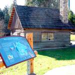 The Barker cabin can be found at the West Hylebos Wetlands Park. Courtesy Historical Society of Federal Way