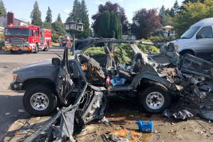 Federal Way police investigate vehicle explosion