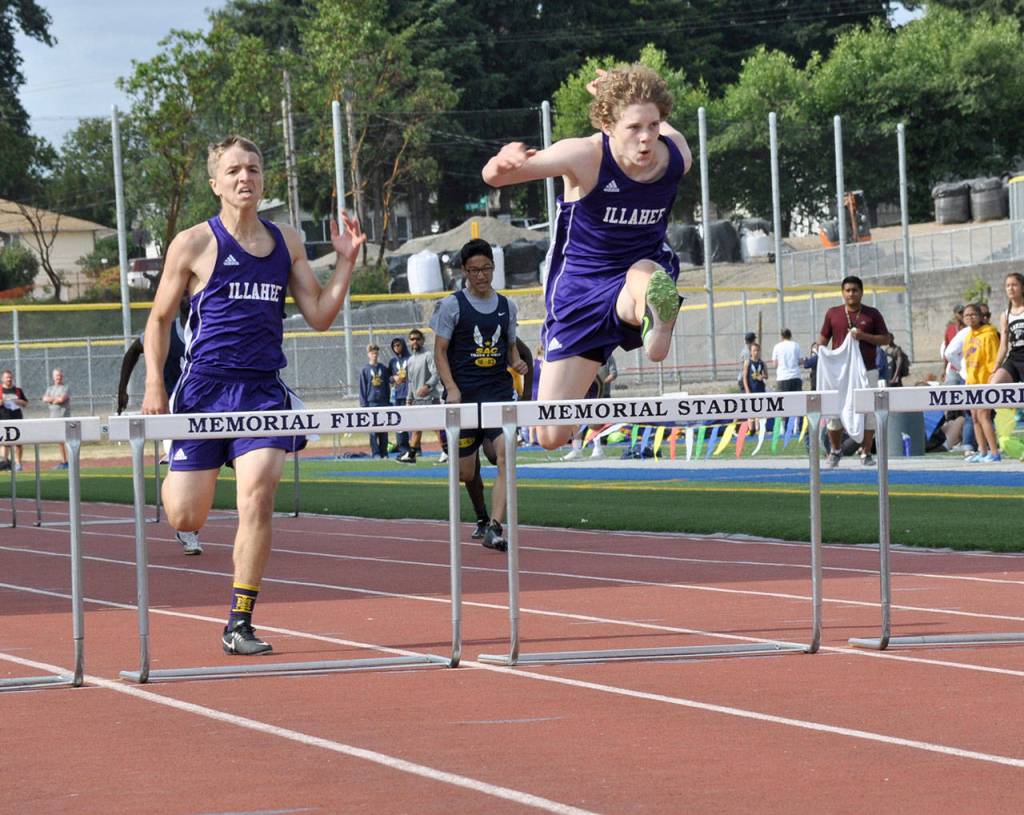 Federal Way middle-schoolers compete in district track and field meet